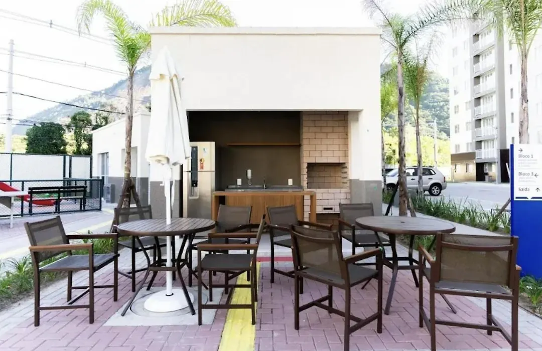 Apartamento 2 Quartos perto do Riocentro com Coworking, Academia e Wi-Fi-1